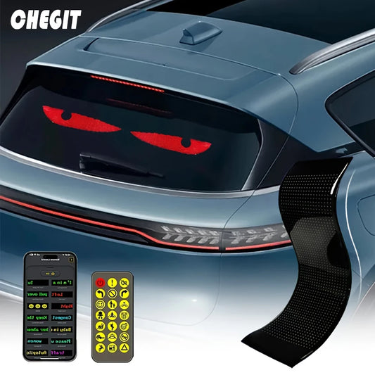 Demon Eyes Car LED Logo App-Gesteuert  selber programierbar